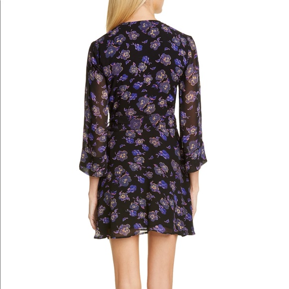 Ganni Dresses | Ganni Purple Floral 